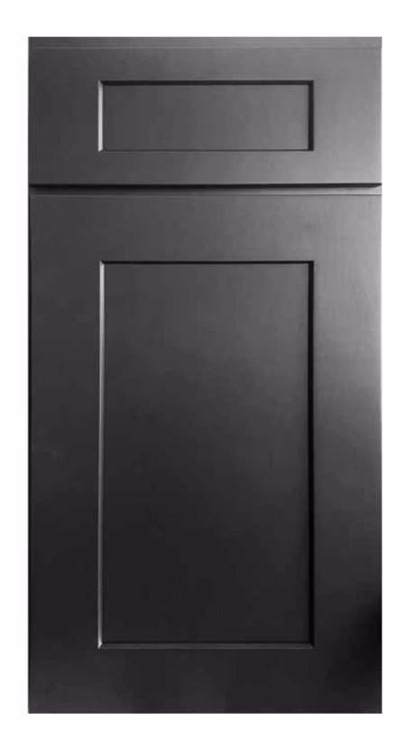Midnight Black Shaker Nuvelle Cabinets
